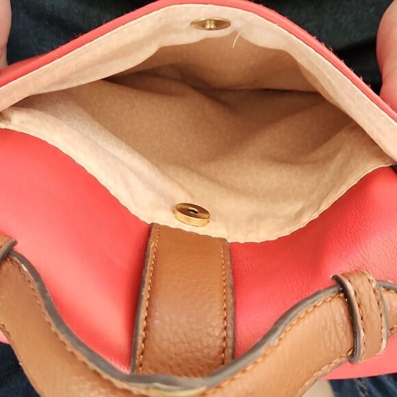 Coral crossbody handbag Time and Tru with adjustable strap - Picture 6 of 6